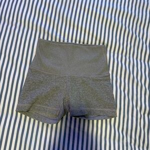 TNA High-Waisted Gray Women's Bike Shorts